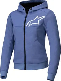 Alpinestars Stella Chrome V2 Women's Sport Hoodie - Blue/White/Violet