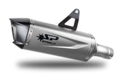 Spark Force Evo Slip-On Avgassystem Med Kolfiber Ändstycke - ECE Väglaglig