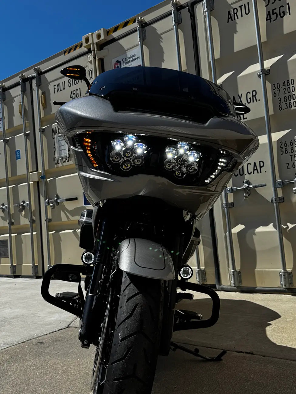 Custom Dynamics Shark Demon 2 Dual Led Headlight Kit