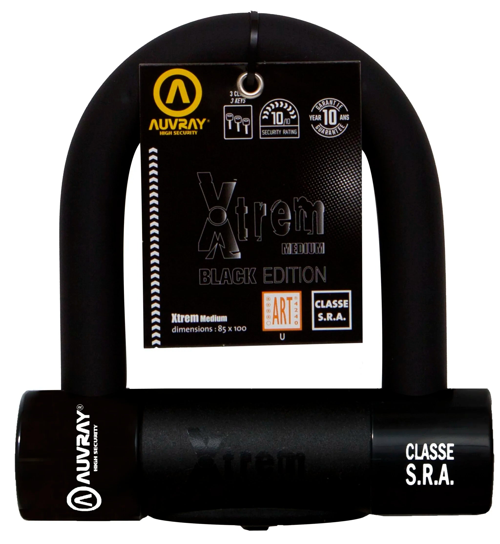 Auvray Xtrem Black Edition U-lock