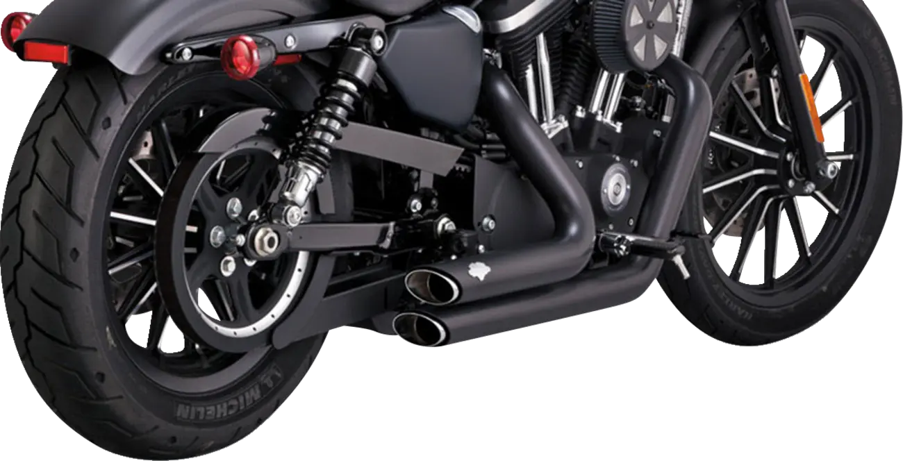Vance & Hines Shortshots Staggered Avgasrör