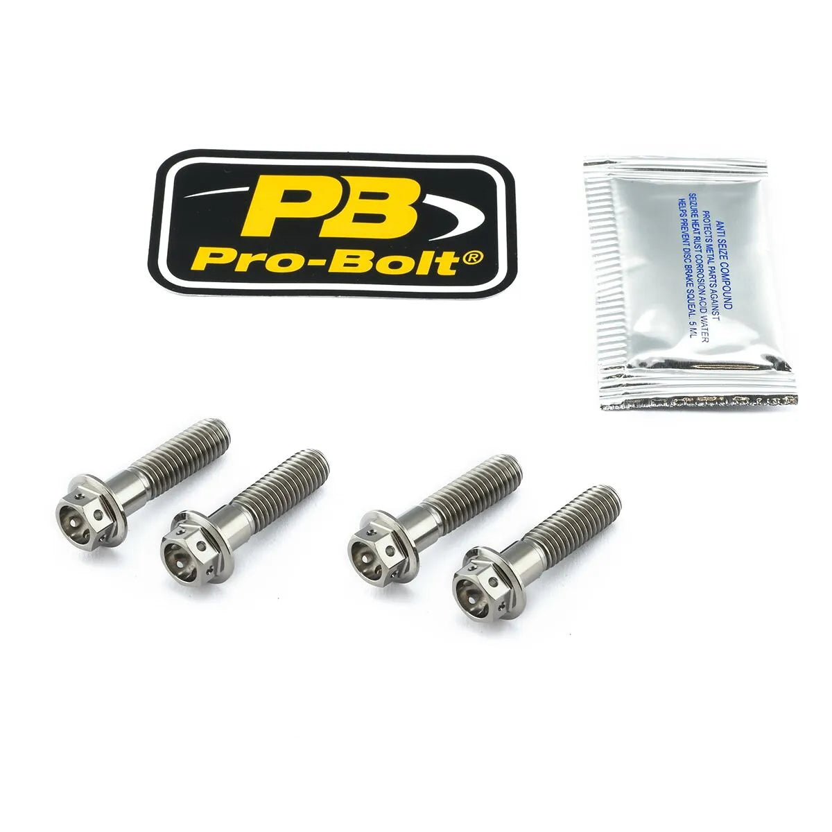 Pro Bolt Titanium Brake Caliper Mount Kit