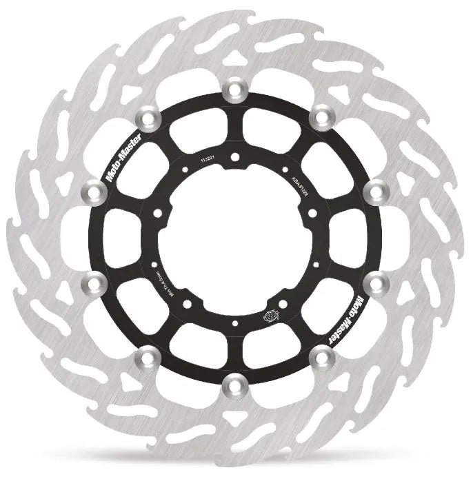 Moto-Master Flame Road Series Floating Front Left Rotor