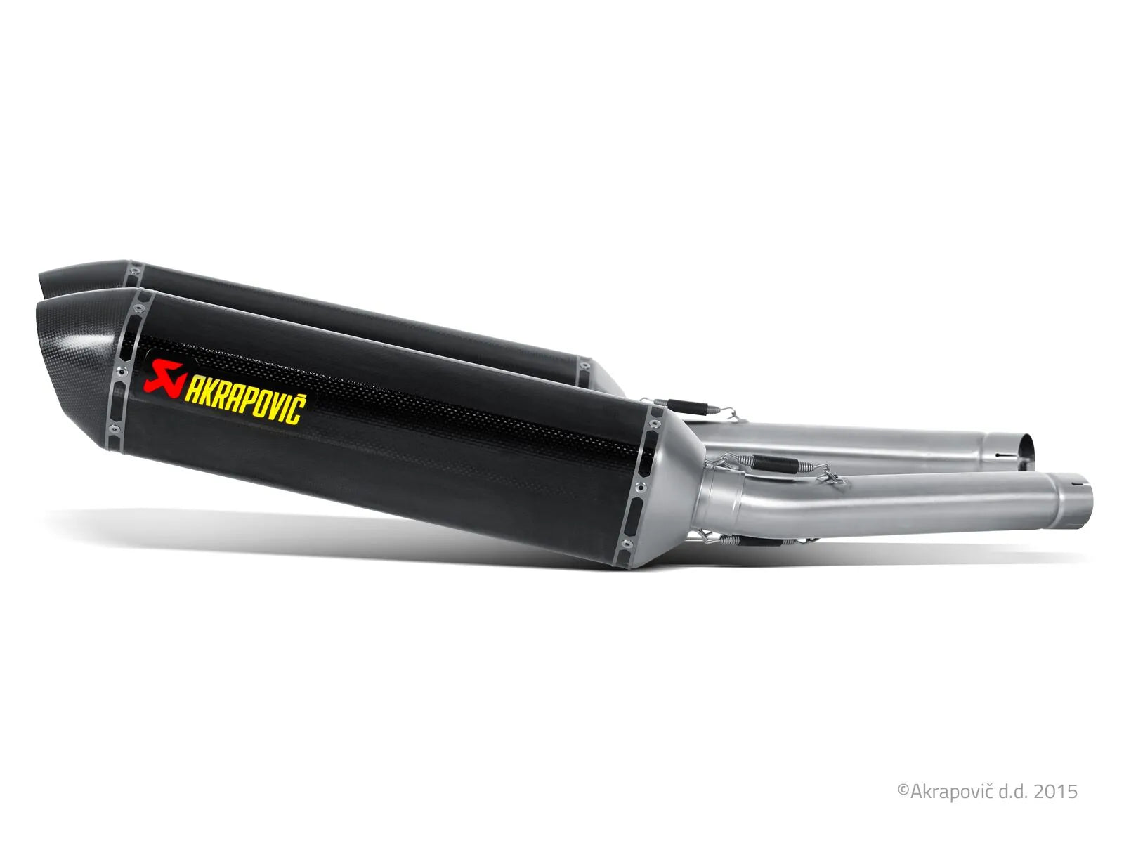 Akrapovic Slip-On Avgasrör Väglaglig - Förbättra prestandan