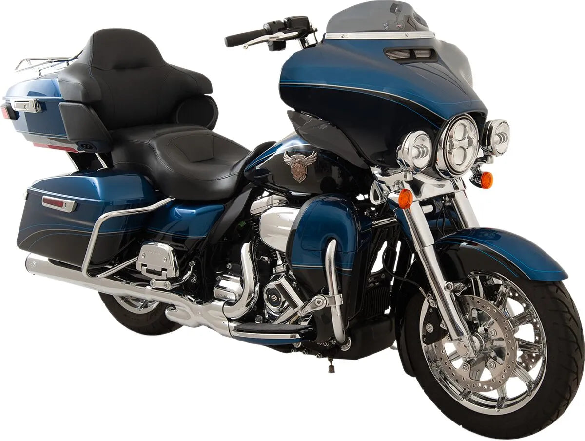 Klock Werks Flare Windshield - Black Smoke