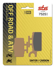 Sbs Si Offroad Sintered Bromsbelägg - Fram