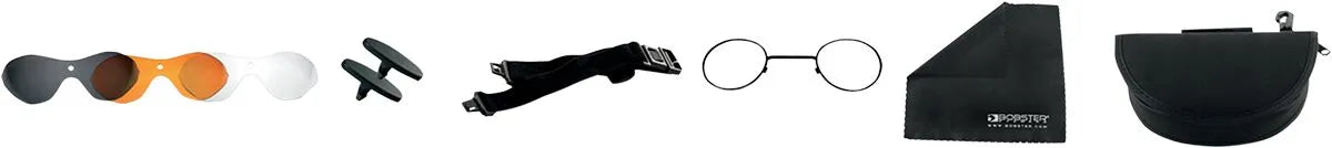 Bobster Spektrax Sunglasses Convertible Goggle Black
