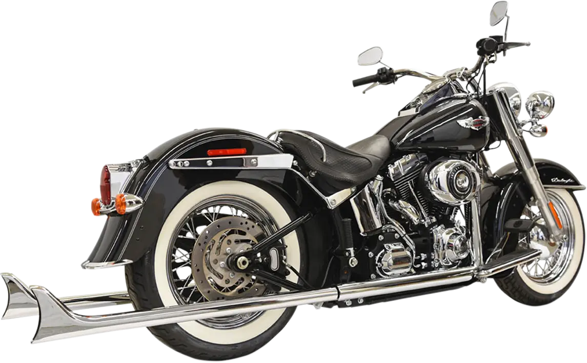 Bassani Xhaust True Duals Fishtail Avgassystem