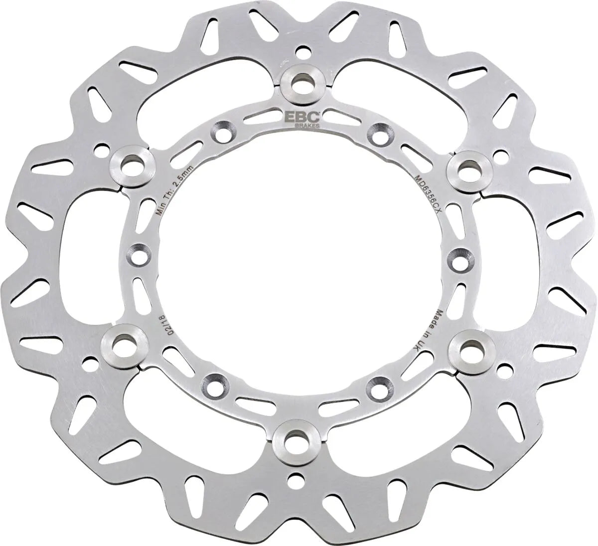 Ebc Cx Extreme Motocross Brake Rotor For Enhanced Performance - Front