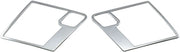 Parts Unlimited Front Speaker Accent Trim - Chrome
