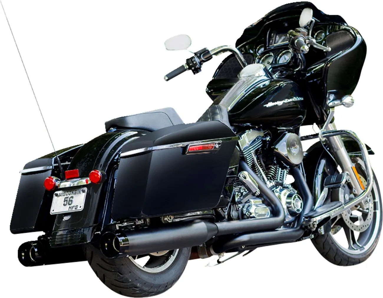 S&S Cycle Mk45 Performance Ljuddämpare För Touring Modeller