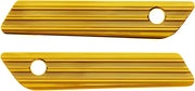 Arlen Ness Gold Saddlebag Latch Covers