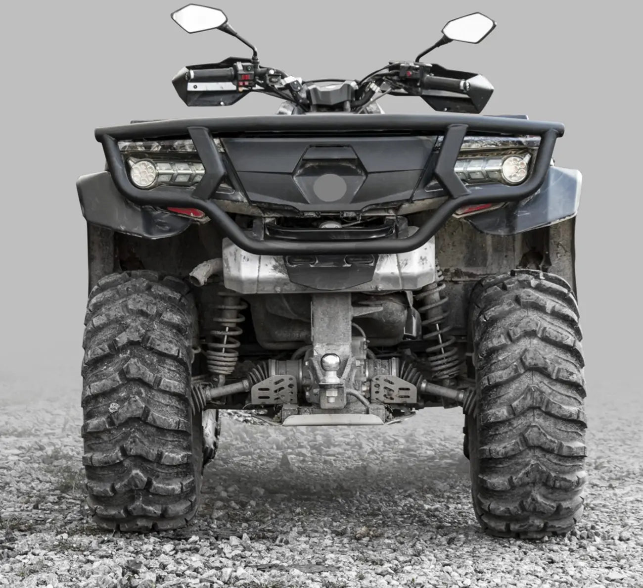 Moose Offroad Rear Bumper For Added Protection