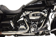 Bassani Xhaust 2x2 Dubbla Avgasrör För Oem Bagger Slip-ons