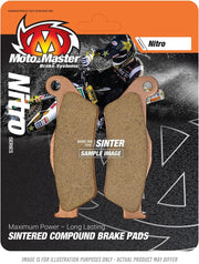 Moto-master Nitro Bromsbelägg Sintermetall - Fram & Bak
