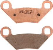 Ebc Long-life Sintered "R" Bromsbelägg - Fram & Bak