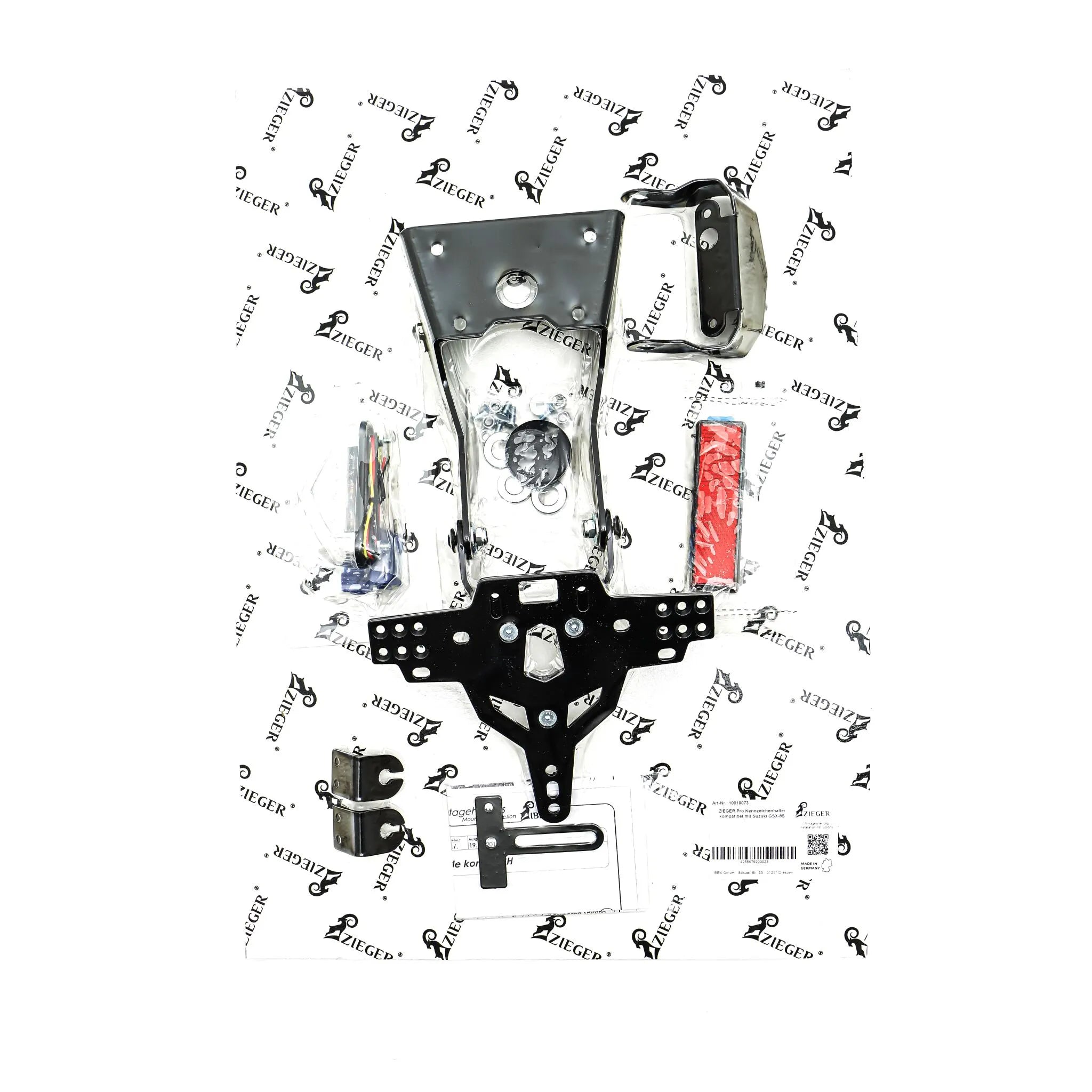 Zieger Pro License Plate Holder Type C