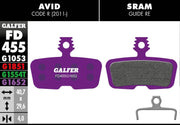 Galfer G1652 E-Bike Brake Pads for SRAM Guide RE, Avid Code R