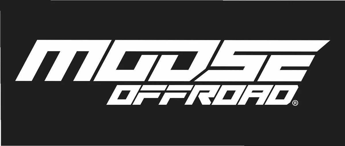 Moose Offroad Soft-Goods S25 Track Banner Black 3' H x 7'