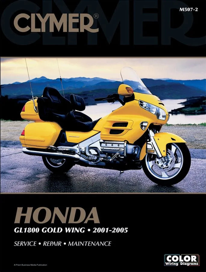 Clymer GL1800 Motorcycle Repair Manual for Honda GL1800