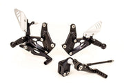 Gilles Tooling Fxr Rearset - Black Anodized