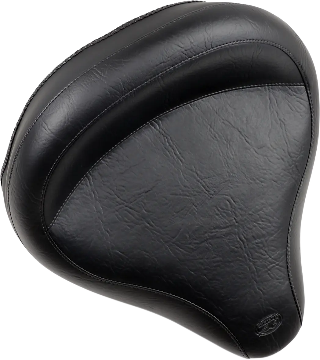 Mustang Wide Vintage Solo Seat - For Harley Davidson