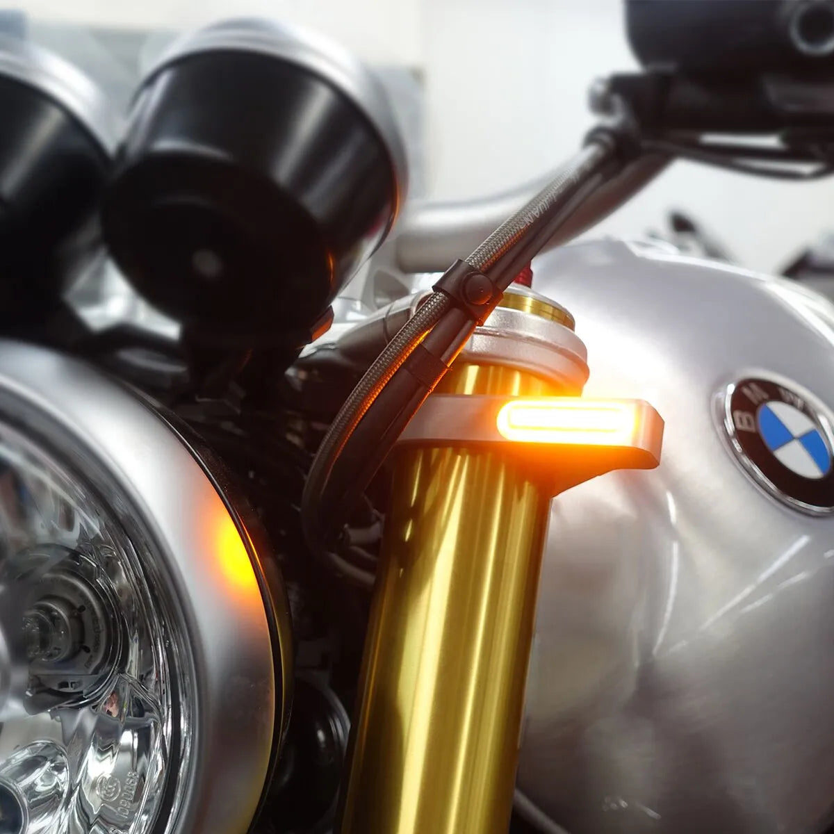 Heinz Bikes Led Turn Signals For Forks 54-56mm