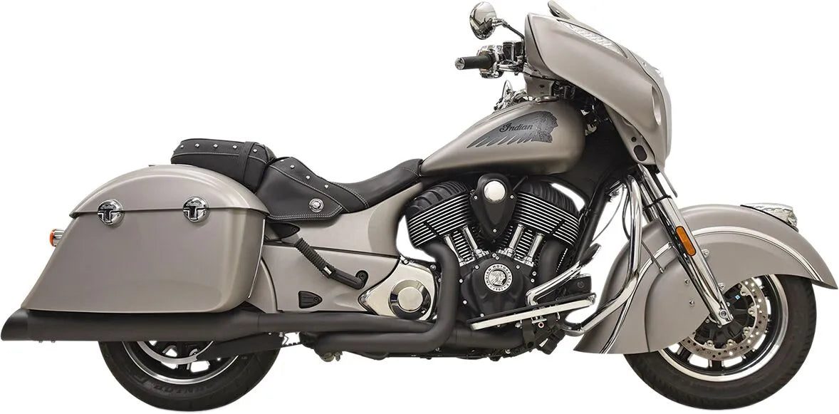 Bassani Xhaust True Dual Avgassystem Komplett System Svart