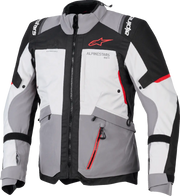 Alpinestars Andes V4 Drystar® All Weather Jacket - Black/Dark Gray/Light Gray/Bright Red