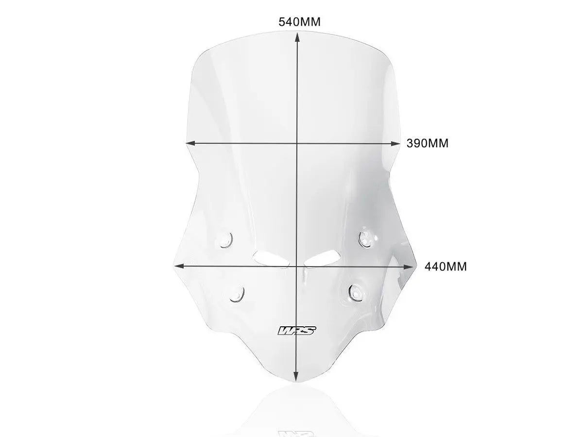 Wrs Windscreen Caponord Cb500x Clear