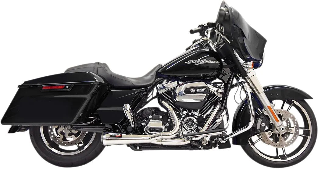Bassani Xhaust Road Rage 2:1 Kort Avgassystem Krom