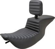 Saddlemen Tour Step-up Seat - For Harley Davidson