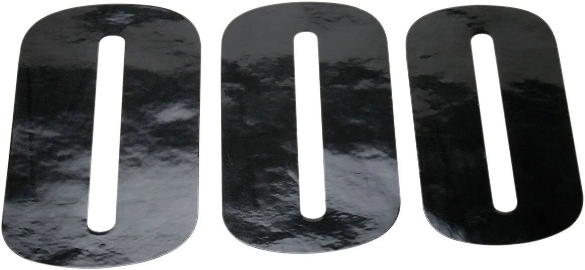 Moose Offroad Vinyl Race Numbers - Black 4.5"