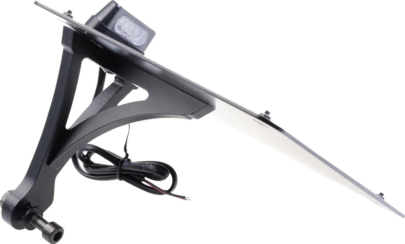 Cult Werk License Plate Holder - Black Steel