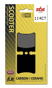 Sbs Ct Scooter Carbon Tech Organic Bromsbelägg - Fram