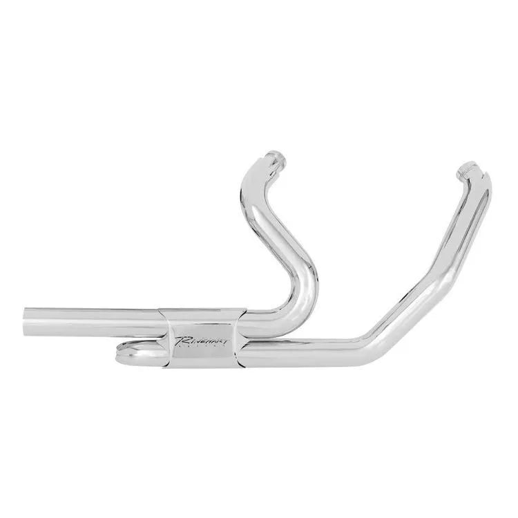 Rinehart Racing Slimline Dual Avgasrör för Harley M8 Touring