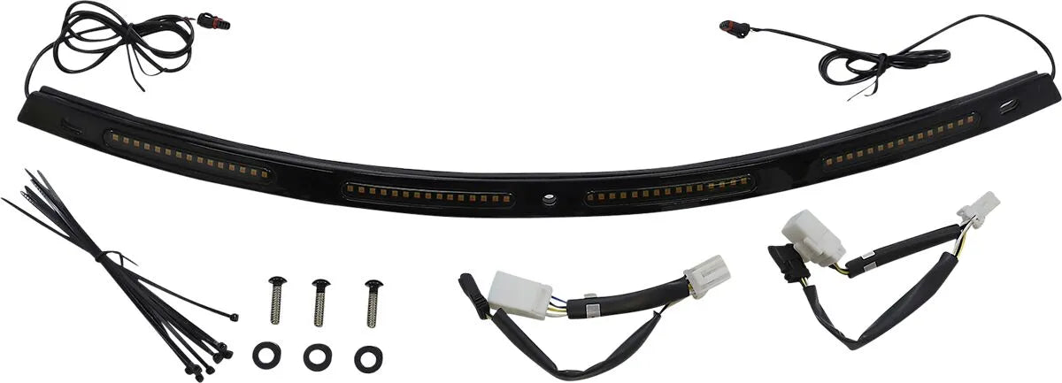 Custom Dynamics Genesis 4 Led Batwing Windshield Trim