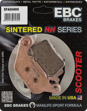 Ebc Sfa-hh Series Sintered Brake Pads For Scooters - Front & Rear