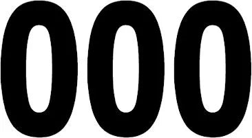 Factory Effex Pro Numbers Plate Graphic - Black