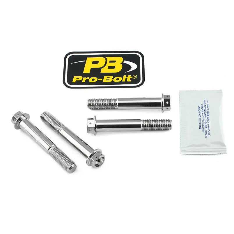 Pro Bolt Rostfritt Stål Bromsoksfäste Bultsats