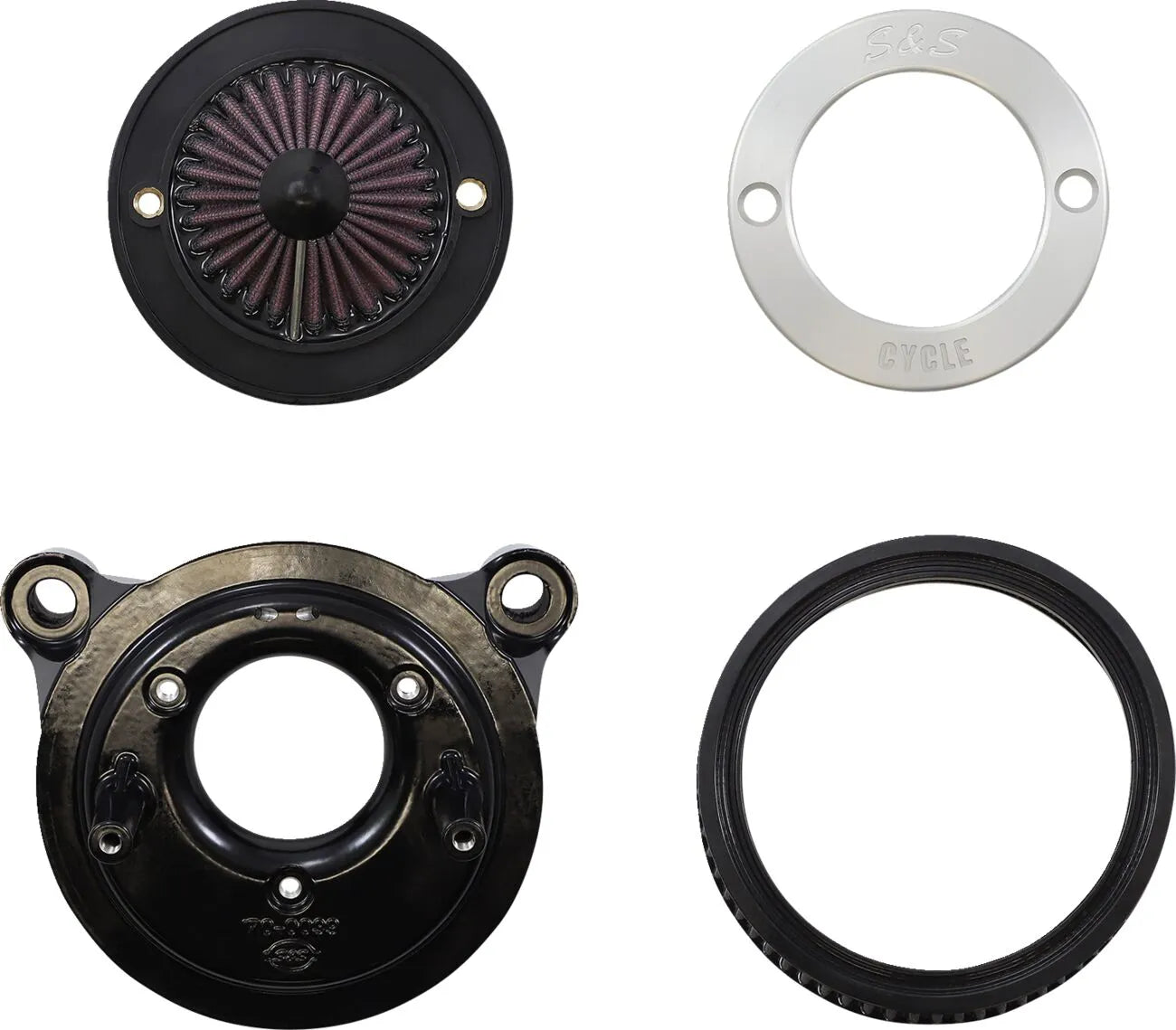 S&s Cycle Air Stinger Stealth Air Cleaner Kit