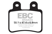Ebc Sfa-hh Series Sintered Brake Pads For Scooters - Front & Rear