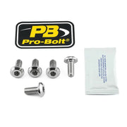 Pro Bolt Rostfritt Stål Broms bromsskiver Monteringsbult Kit
