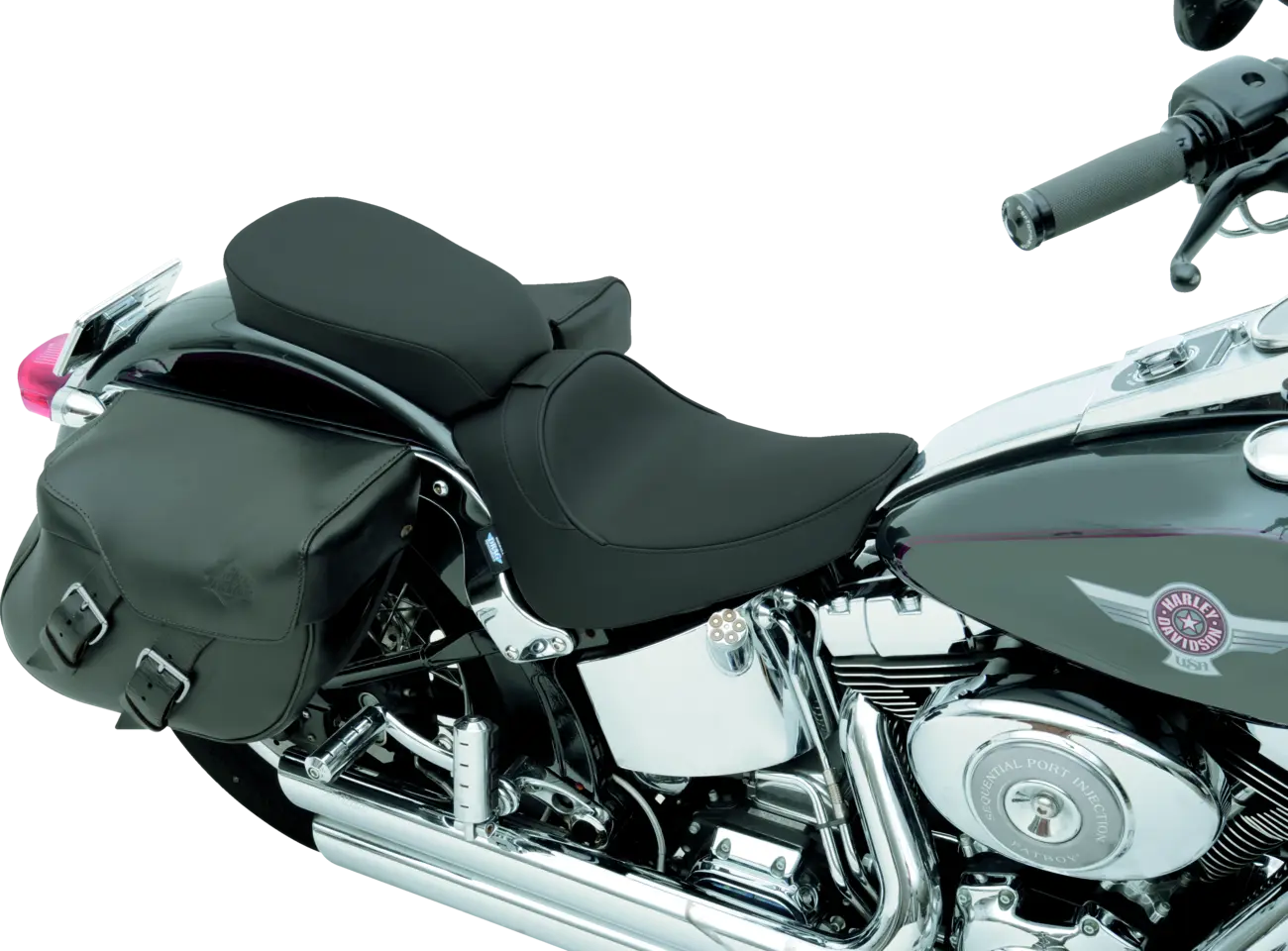 Drag Specialties Rear Solo Seat - For Harley Davidson