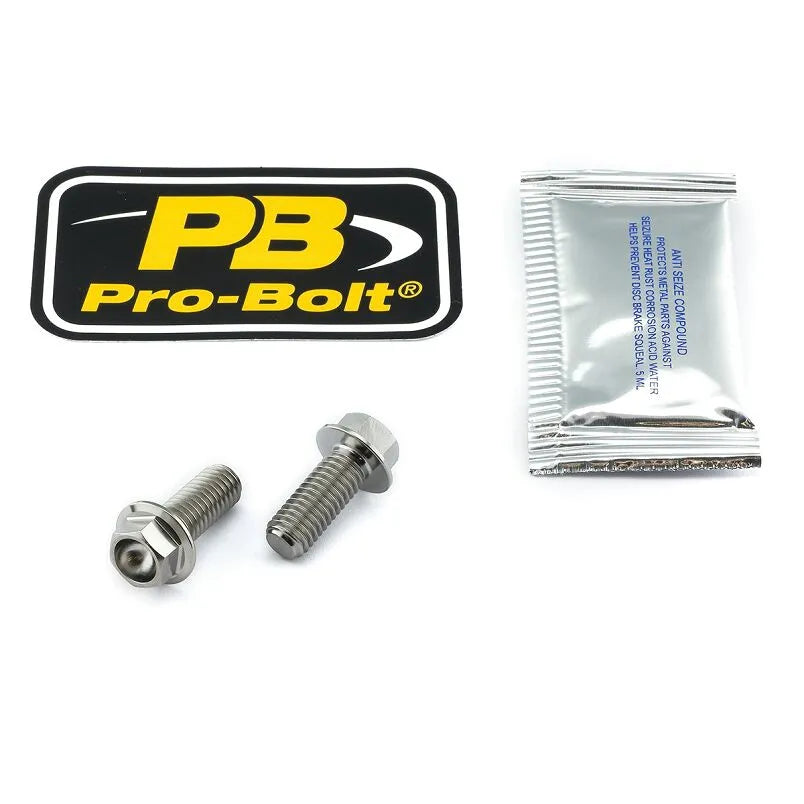 Pro Bolt Titanium Brake Caliper Mount Kit