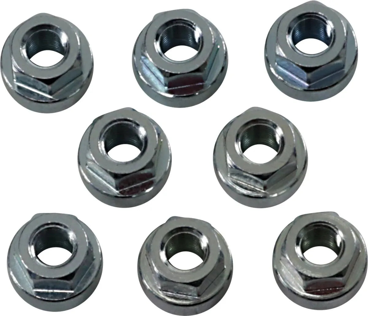 James Gasket Avgasrör Flänsmuttrar - Krom - 5/16"-24