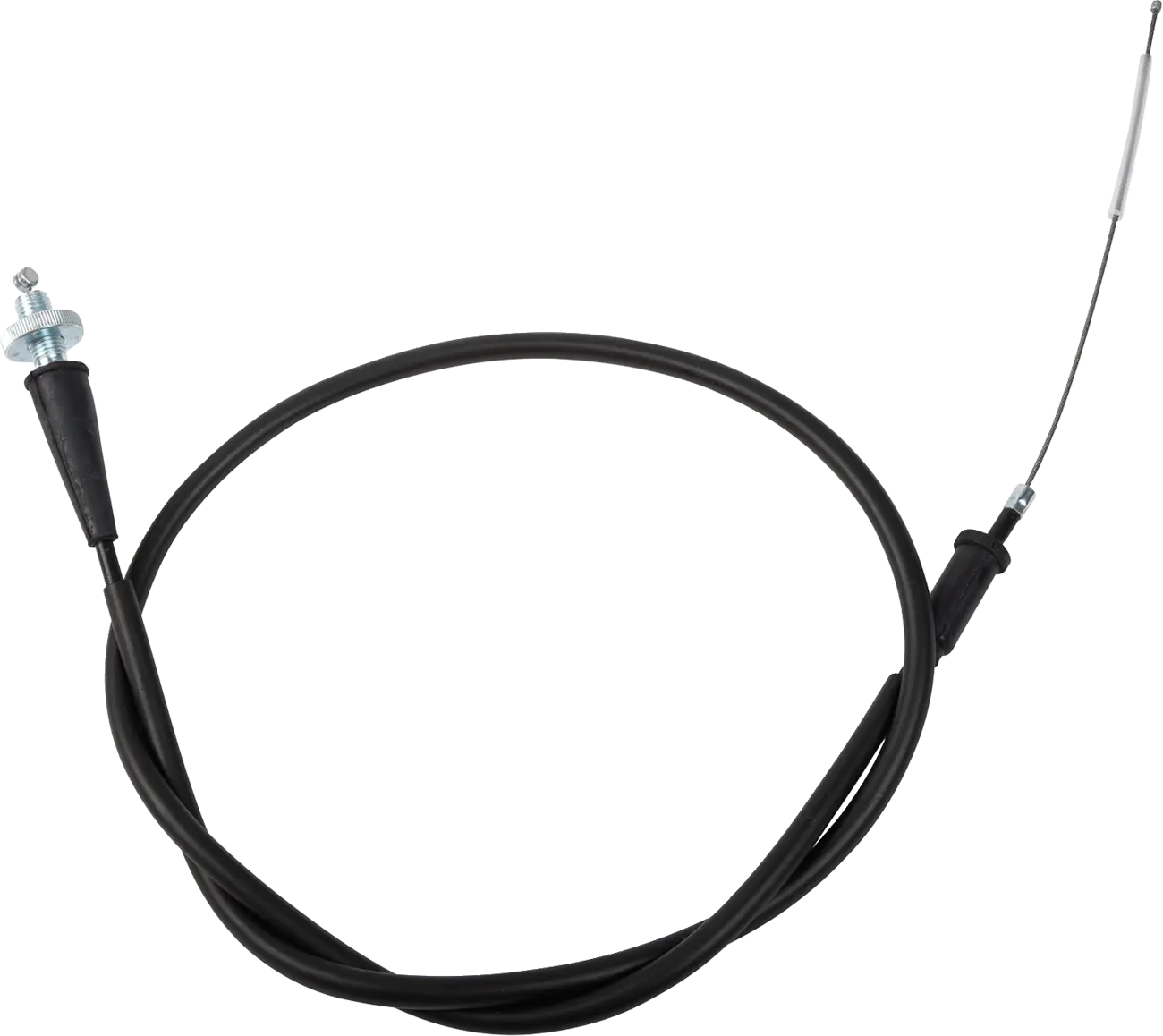 MOOSE OFFROAD HARD-PARTS Black Vinyl Throttle Cable