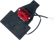 Ufo Vintage License Plate Holder With Taillight