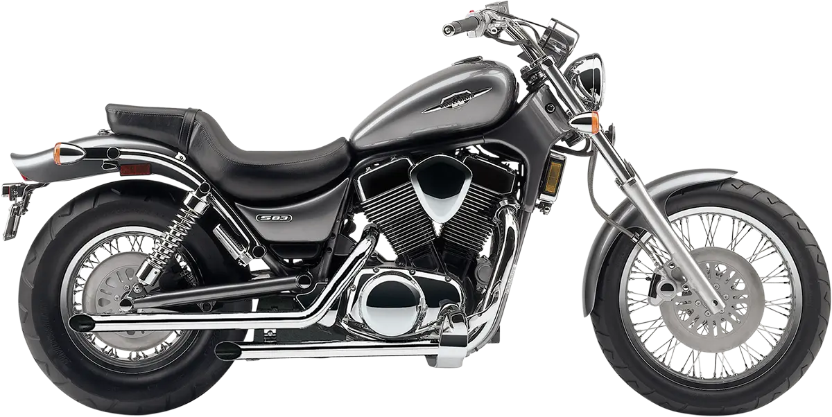 Cobra Drag Pipes Avgasrör Krom 2-into-2