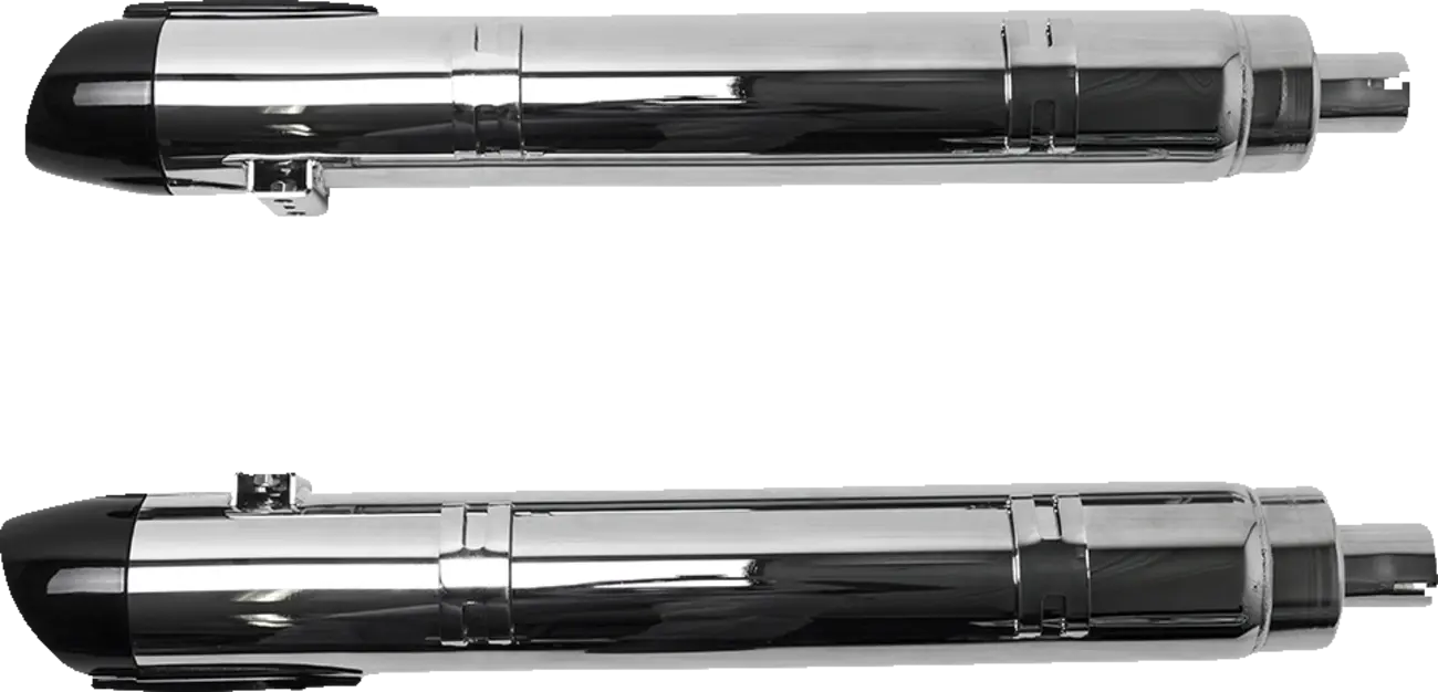 S&S Cycle 4" Broadhead Slip-On Ljuddämpare - Krom